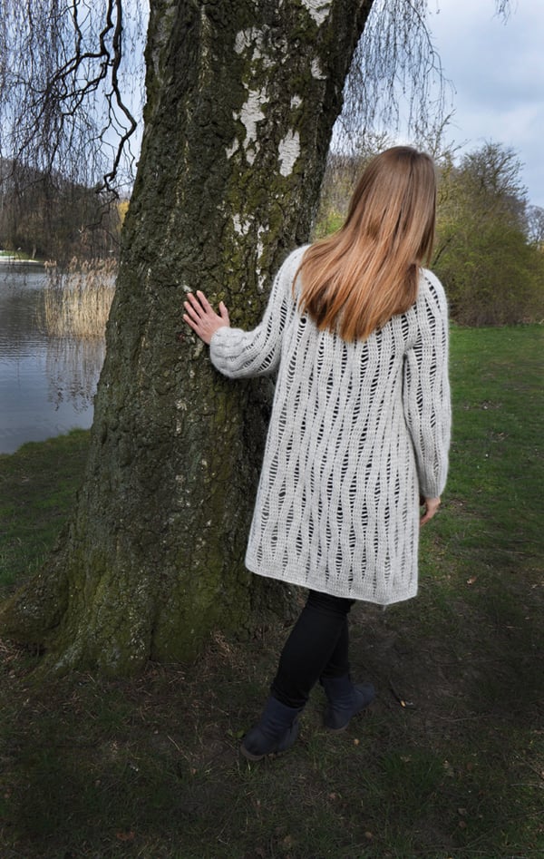 Image of Bark - hæklet cardigan