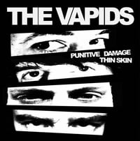 Image 1 of THE VAPIDS "Punitive Damage / Thin Skin" 7"