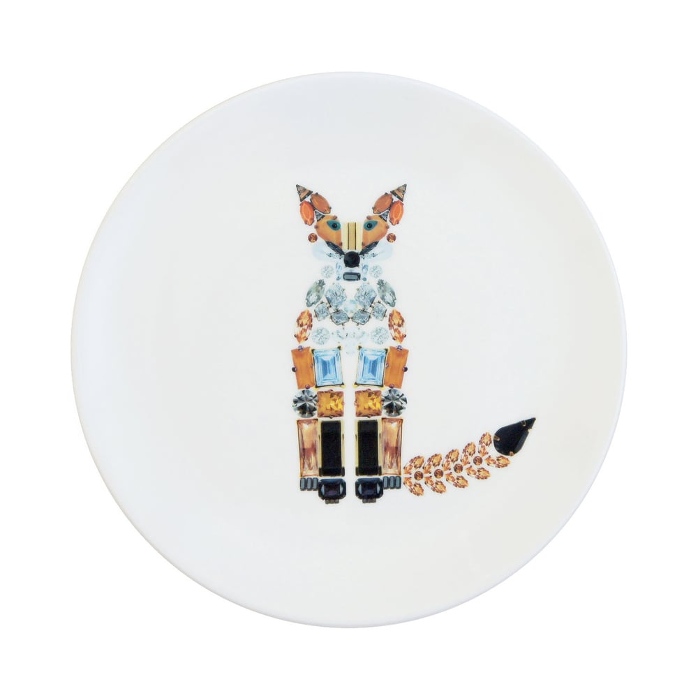 Image of FOX Fine Bone China Plate (Medium)