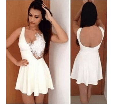 Image of SHOW BODY LACE DRESS