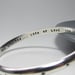 Image of Heavy Sterling Silver Star Bangle