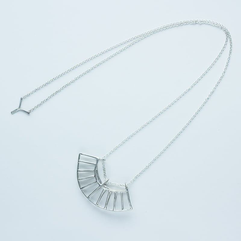 Image of Better Late Than Never Radial Necklace
