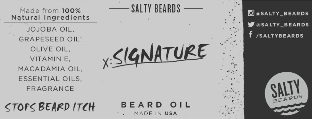 Beard Oil  Shop Salty Beards