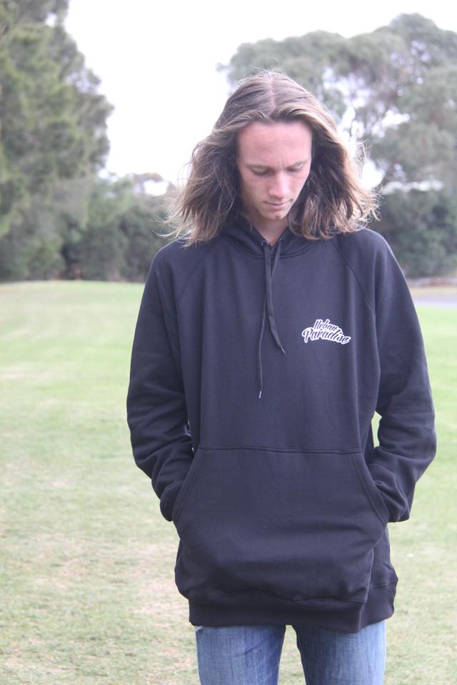 Image of Paradise Tall Hoodie (Black)