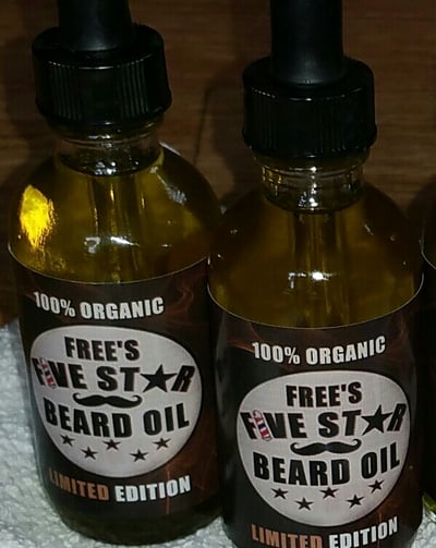 Image of Frees Five Star Beard Oil