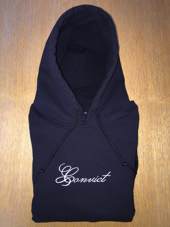 Image of Black Script Hoodie