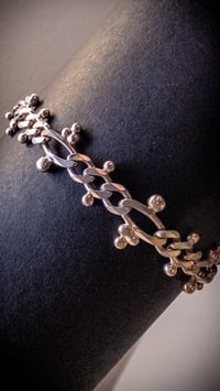 Image 1 of Lacy Bubble Chain Bracelet 