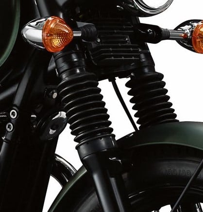 triumph bonneville fork gaiters