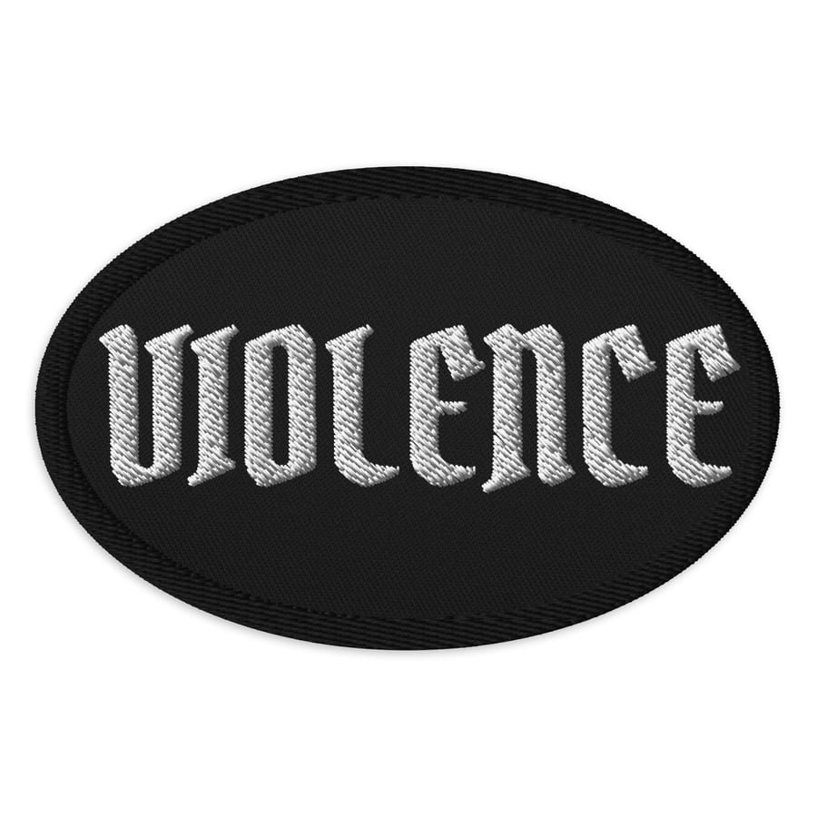 Image of Officially licensed fourth wing violence Embroidered patches 