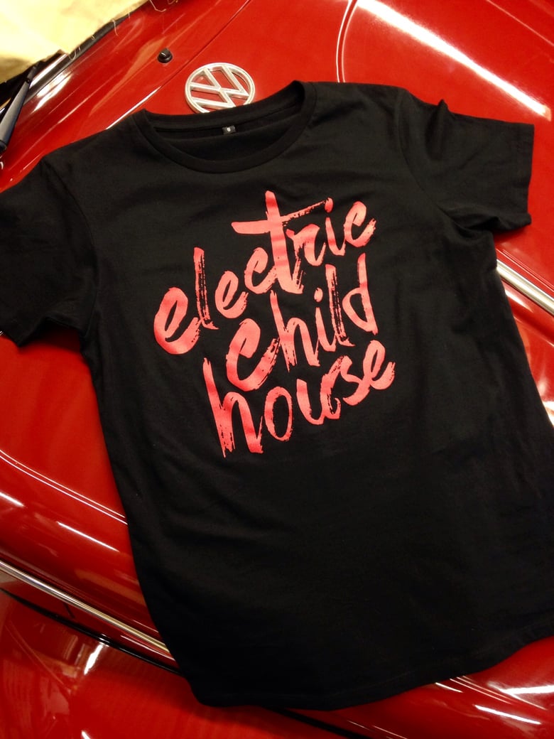 Image of ELECTRIC CHILD HOUSE TEE BLACK/RED 