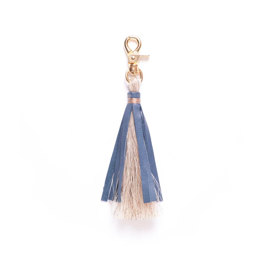 Fringe Tassel Keychain / Golden Pony