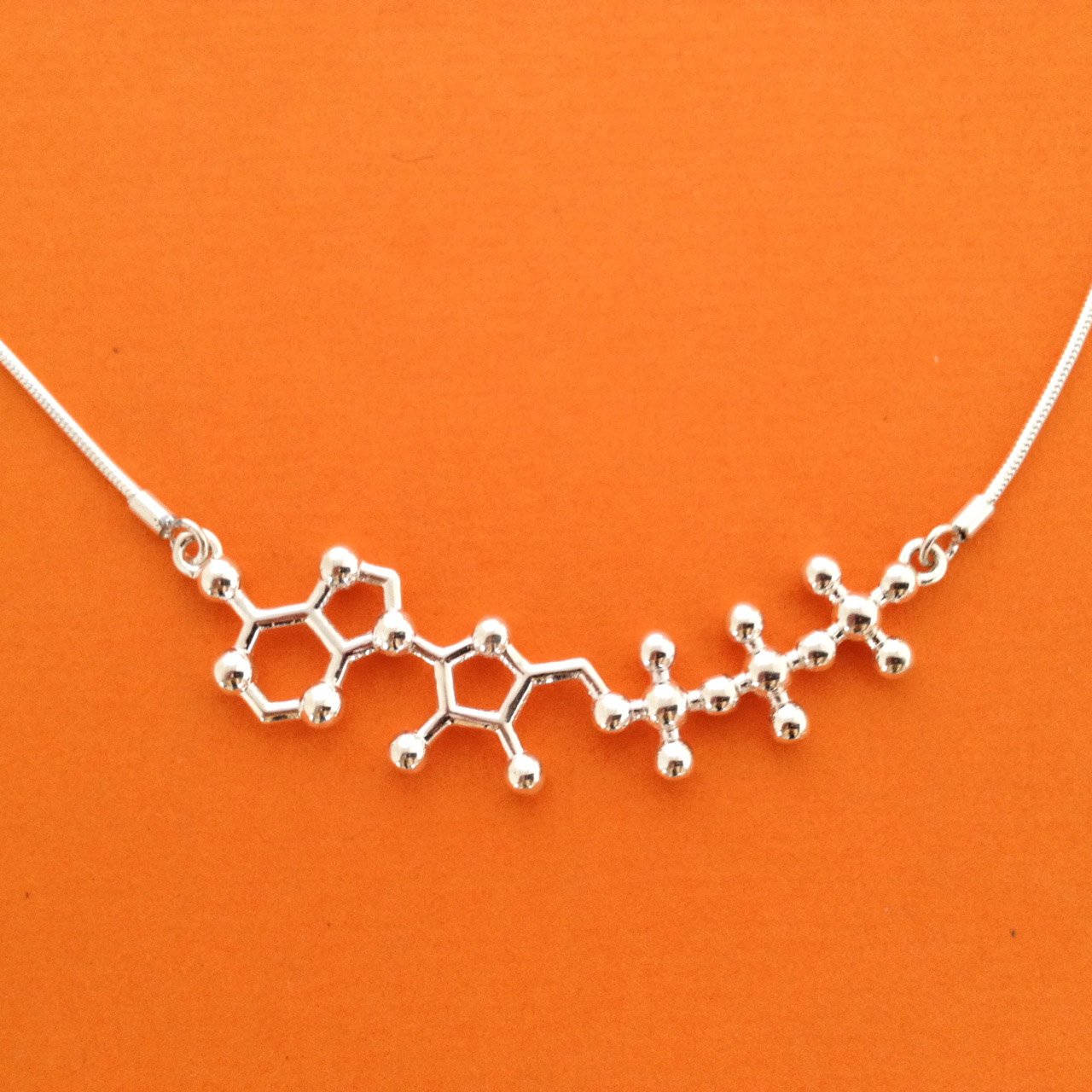 Love on sale molecule necklace