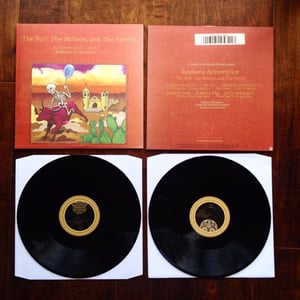 Image of Reubens Accomplice 'The Bull, The Ballon, and The Family' 2XLP (CLASSIC BLACK)