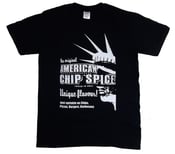Image of Hull Loves Chip Spice Black Unisex T-Shirt