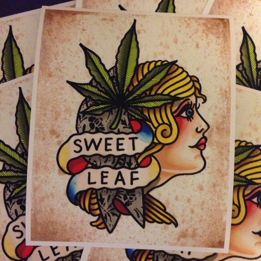 Image of Sweet Leaf Print