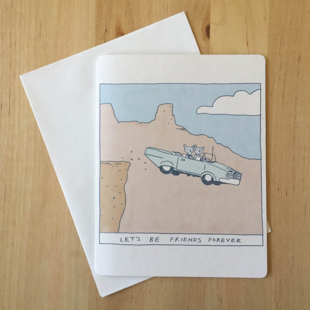 Image of Friends Forever Greeting Card.