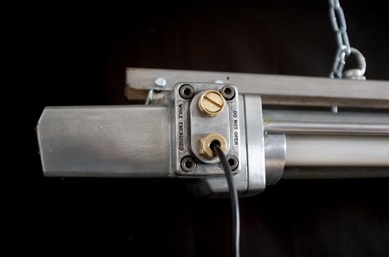 Image of Stunning Vintage Calstar Explosion Proof Strip-Light