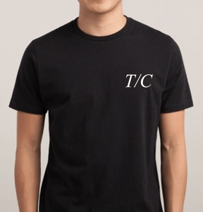 Image of T/C EMBLEM SHIRT - BLACK