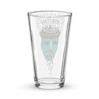 Image 4 of hot tub head pint glass