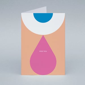 Image of Miss You card