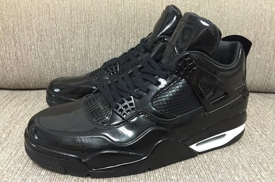 Image of AIR JORDAN 11LAB4 RETRO 'BLACK' ADD TO CART SERVICE NOT SHOES