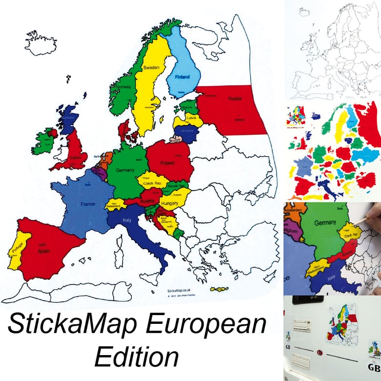 Image of Stickamap European edition