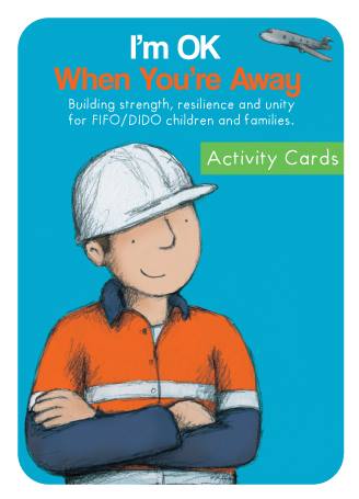Image of I'm OK When You're Away Activity Cards Out of stock, buy now to receive your order in January 2017