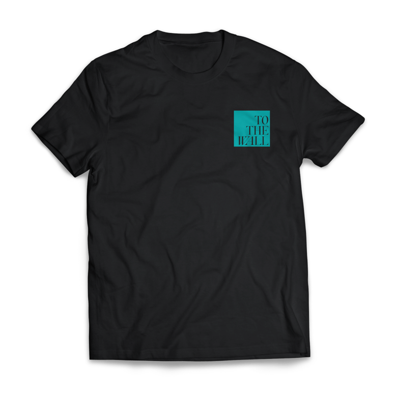 Image of To The Wall logo Tee - Black