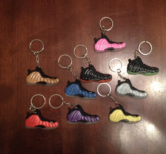 Image of Sneaker Keychains Foams/Lebrons/Yeezy