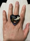 Rat Jawbone Ouija Planchette Ring