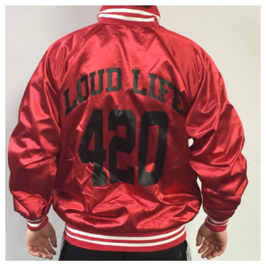 Image of *Limited Edition 420 Loudlife Louie Baseball Jackets