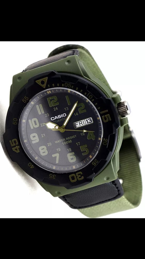 Image of OD Green - Casio Standard Issue
