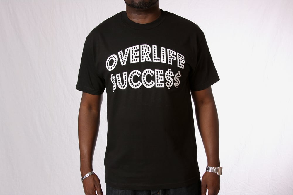 Image of Standard Issue Logo Black T-Shirt w/White Print