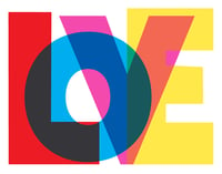 Image 2 of LOVE Typography Print 