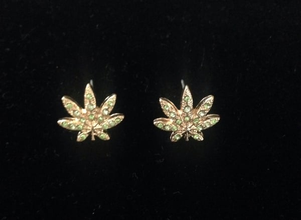 Image of Gold MJ earring