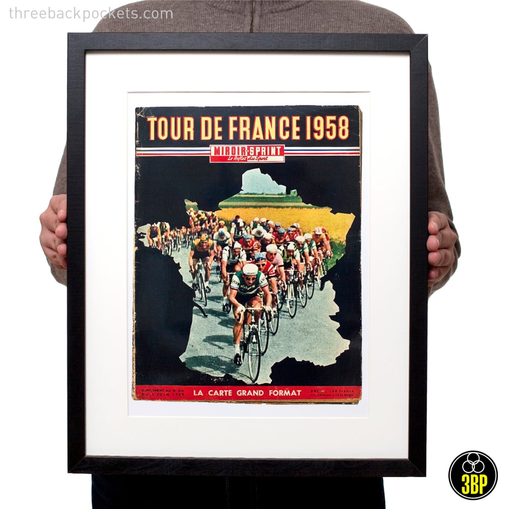 LES 8 N° De Miroir Sprint Le Tour De France De 1958 Gaul Anquetil LES 8 N° De Miroir Sprint Le Tour De France De 1958 Gaul Anquetil
