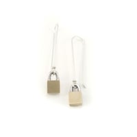 Image 1 of Long Lock earrings