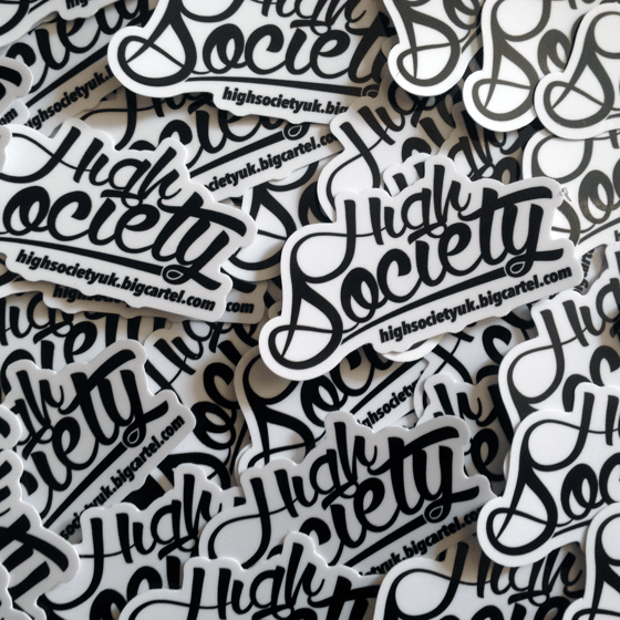 Image of Script Sticker.
