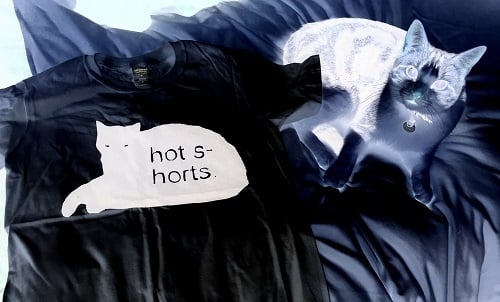 Image of hot shorts official torso garment GOTHIC EDITION