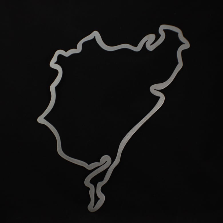 Image of Nurburgring Track Outline 