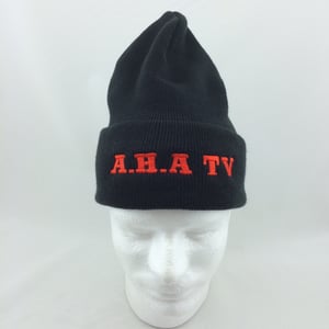 Image of AHA TV - BEANIE - BLACK OR CAMO