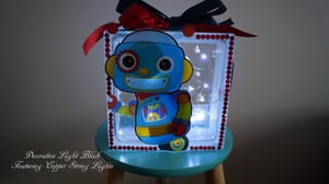Image of Decorative Light Block - "Robots"