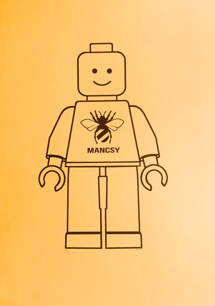 Image of A2 Little Man screen print