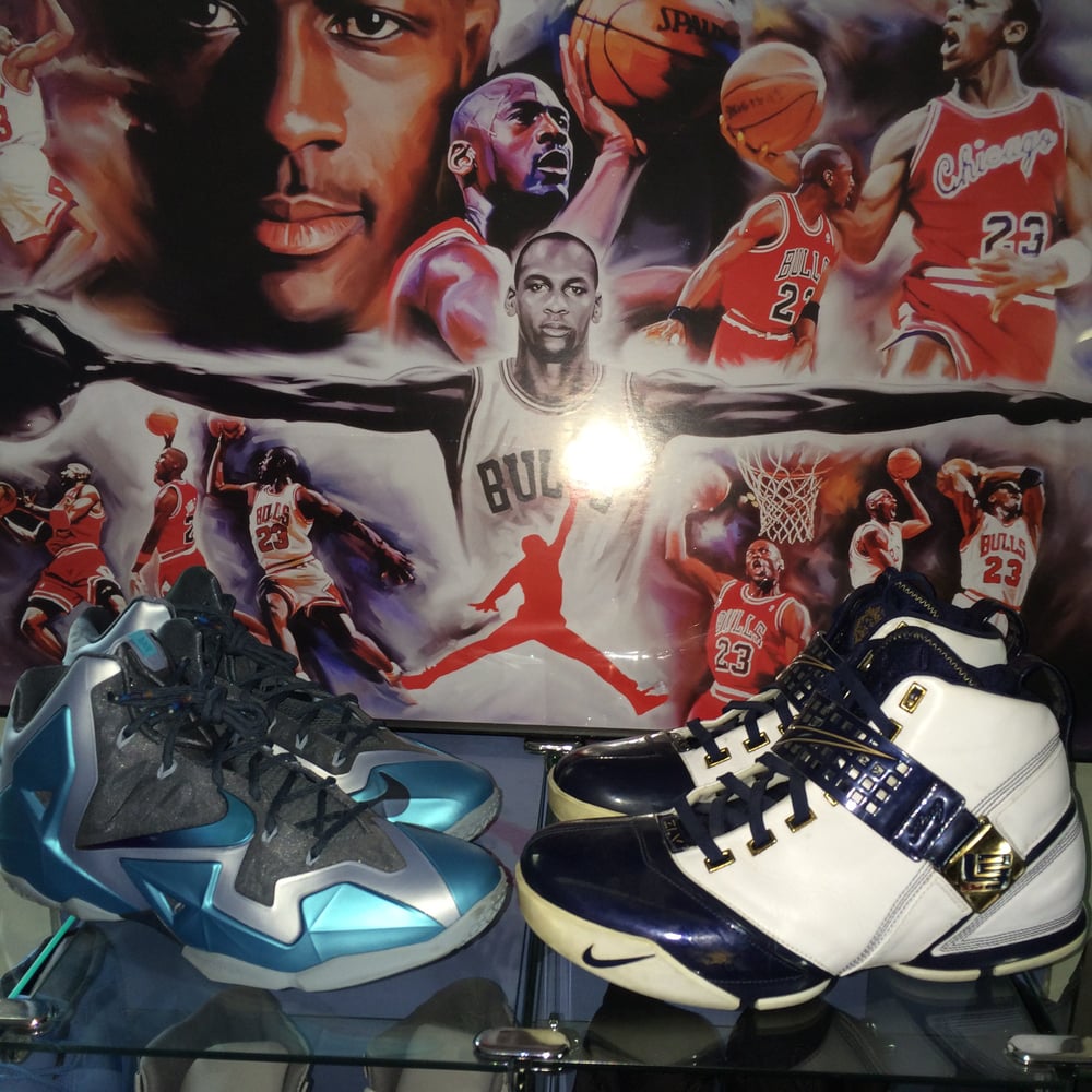 lebron 5 blue