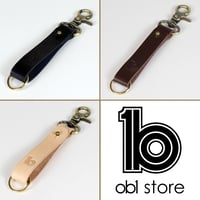 Image 1 of Leather Key Fob