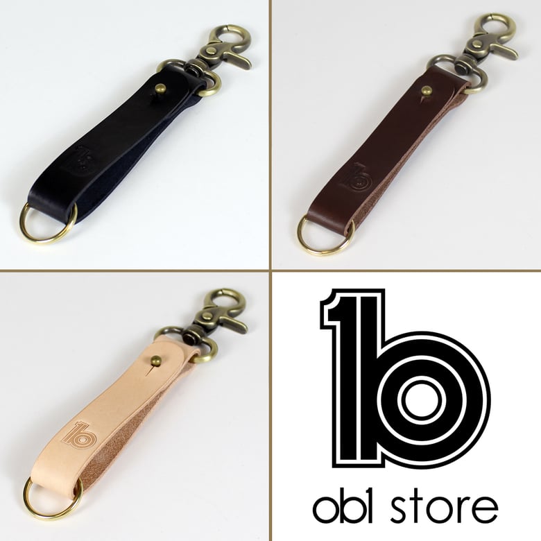 Image of Leather Key Fob