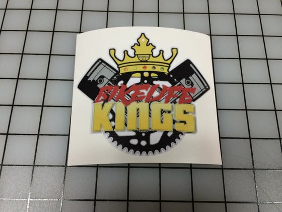 Image of Bikelife king sticker