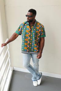 Image 1 of The Zongo Short jacket - multi colors