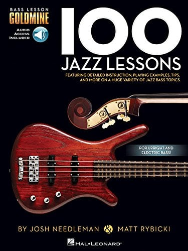 Image of 100 Jazz Lessons: Bass Goldmine Series