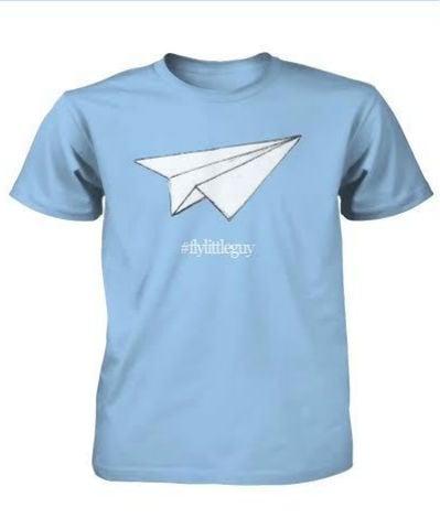 Image of Paper Airplane (Baby Blue)